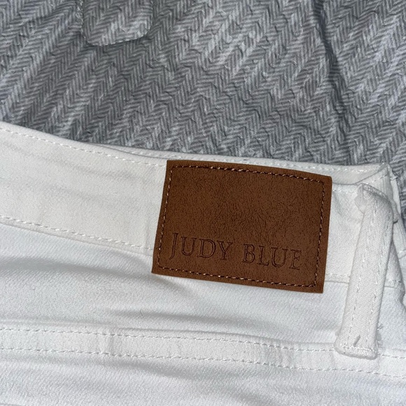 Women’s Judy Blue White Jeans Size 11/30: Skinny Leg - Picture 8 of 10